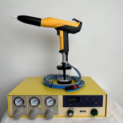 Maszyna do opryskiwania proszku metalowego HXC-600A elektrostatyczna do pokrycia próżniowego podłoża stalowego