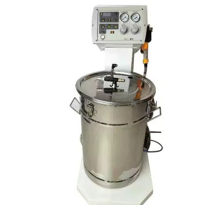 500W 220V ruchoma ręczna maszyna do opryskiwania proszku elektrostatycznego do powlekania powierzchni metalu