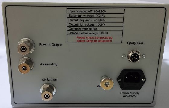 500W 220V ruchoma ręczna maszyna do opryskiwania proszku elektrostatycznego do powlekania powierzchni metalu