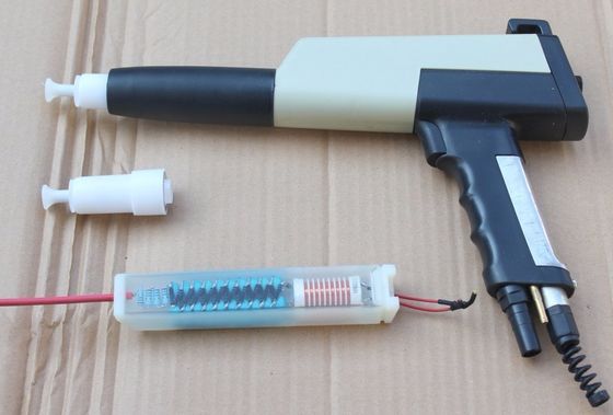 Meblarstwo Elektrostatyczny pistolet do rozpylania proszku Bezpieczny elektryczny pistolet powodowy