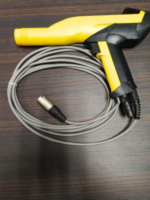 200 mm Odległość rozpylania Elektrostatyczny pistolet do powlekania proszku do projektów powlekania metalu
