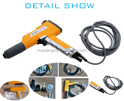 Izolacja cieplna 35W Powder Coating Machine Gun For Manufacturing Plant