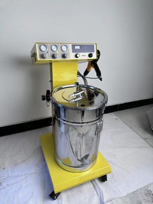 Zindywidualizowana elektrostatyczna maszyna do farbowania z pistoletem rozpylającym do linii produkcyjnej powłok metalowych