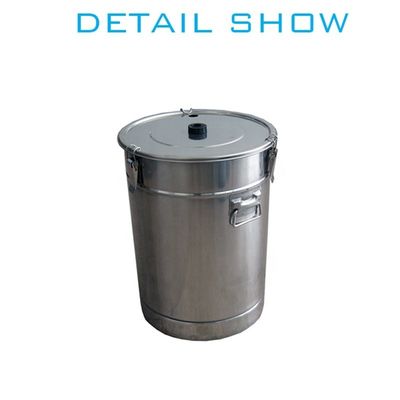 Wielkiej pojemności wiadro powłokowe z stali nierdzewnej do produkcji powłok