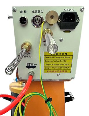 WL-02 Elektrostatyczna maszyna do powlekania proszku metalu w zakładzie produkcyjnym