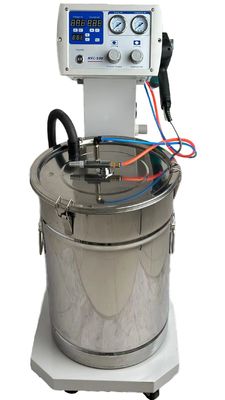 Wibrująca maszyna do powlekania proszkiem do dostosowania napięcia w linii produkcyjnej powlekania