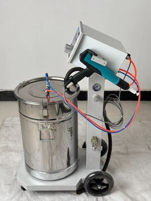 Wibrująca maszyna do powlekania proszkiem do dostosowania napięcia w linii produkcyjnej powlekania