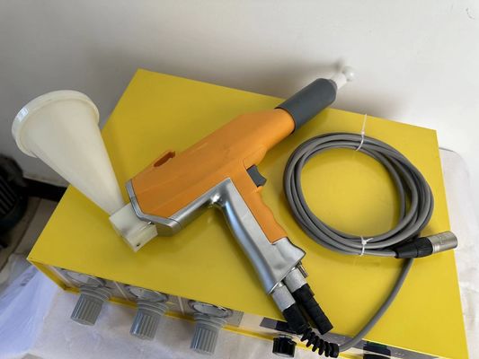 Niska koszty utrzymania mini przenośna maszyna do malowania proszku metalowego z małym hopperem