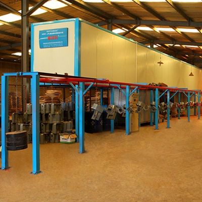 4000 kg Przemysłowy piec suszący do powlekania proszkiem i profesjonalny system stoiska suszącego