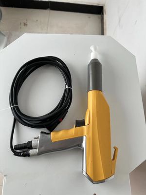 Przemysłowy przenośny pistolet do powlekania proszkiem Automatyczny elektrostatyczny pistolet do rozpylania farby